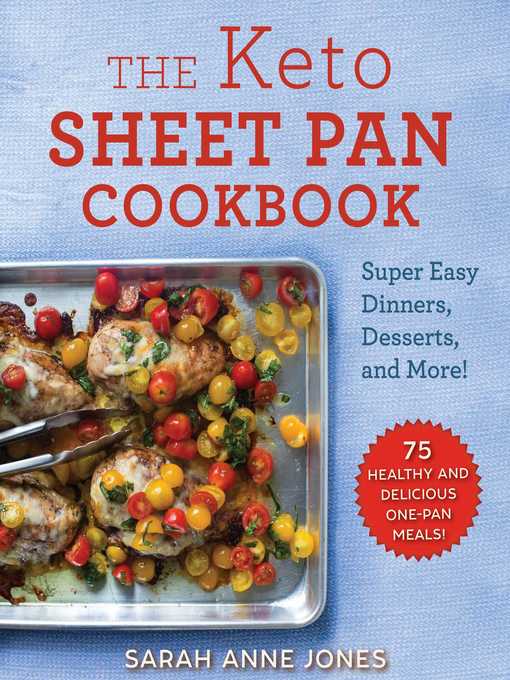 Title details for The Keto Sheet Pan Cookbook by Sarah Anne Jones - Wait list